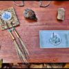 Porcupine Quill + Turquoise Earrings