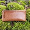 Custom Handcrafted Leather Clutch