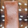 Custom Handcrafted Leather Clutch - Image 3