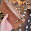 Custom Handcrafted Leather Clutch - Image 4